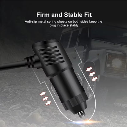 Cargador Encendedor 3 en 1 con Puertos USB y Tipo-C – 12V / 120W