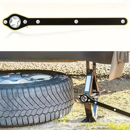 Llave Trinquete para Cric Tijera Ahorro de Fuerza Universal