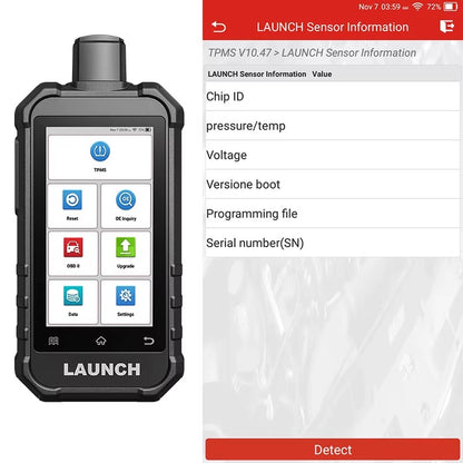 Escáner Profesional LAUNCH X431 5011 V2 – Diagnóstico TPMS + OBD2