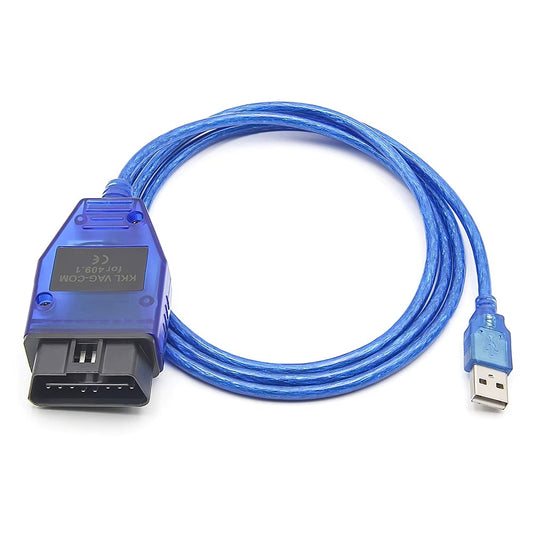 Cable Diagnóstico VAG KKL 409.1 USB FTDI FT232RL – VW / Audi / Seat / Skoda