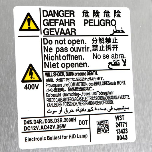 Balastro Xenón HID BHN3-51-0H3 – D4S / D4R