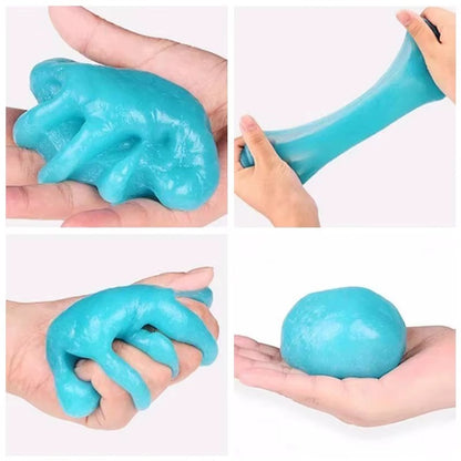 Gel Limpiador Interior Multiusos 70 g Eliminador de Polvo y Suciedad para Auto, Electrónica y Hogar