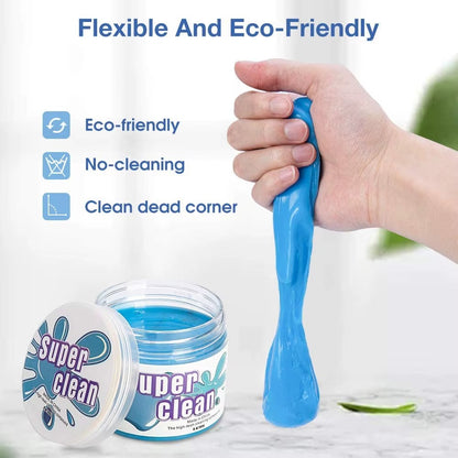 Gel de Limpieza SEAMETAL 160 g Eliminador de Polvo para Auto, Teclado, Laptop y Electrónica