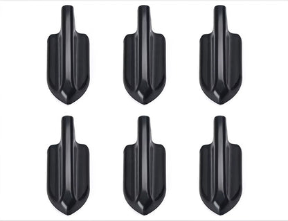 Aletas de Tiburón Estilo EVO para Techo – Kit 6 Piezas Negro