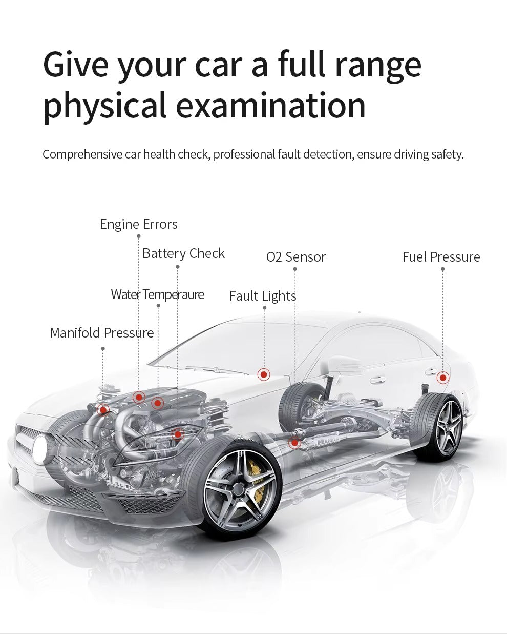 Interfaz de Diagnóstico EDIAG P03 (Bluetooth) – Escáner Automotriz OBD2 ELM327 V1.5