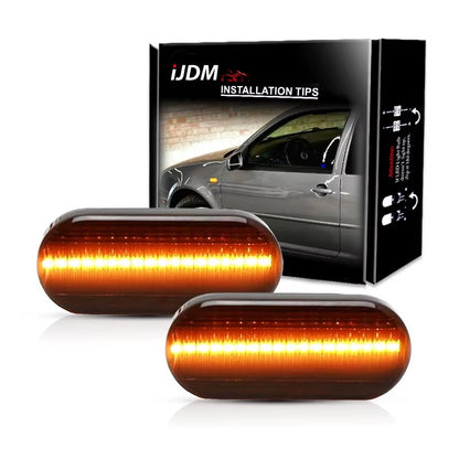 Luces Laterales LED Dinámicas de Guardabarros Ahumadas para VW (Par)