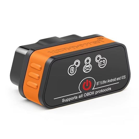 Escáner OBD2 Bluetooth Konnwei ELM327 V1.5 BT 5.0 | Diagnóstico Check Engine