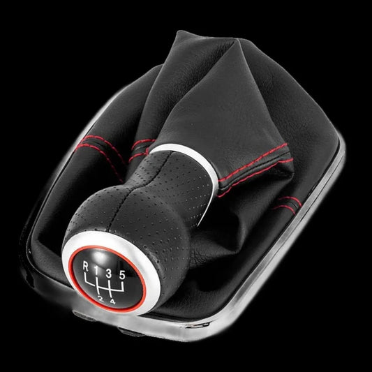 Pomo cambios VW MK4 5 velocidades aro rojo