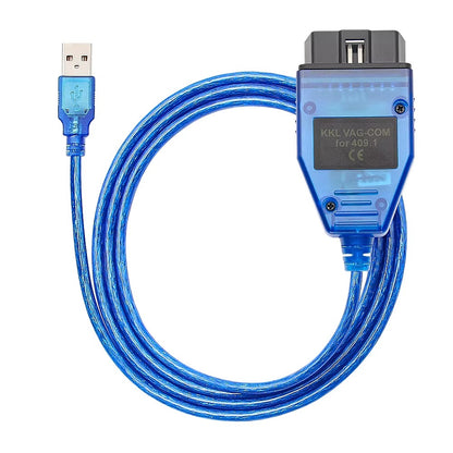 Cable Diagnóstico VAG KKL 409.1 USB FTDI FT232RL – VW / Audi / Seat / Skoda