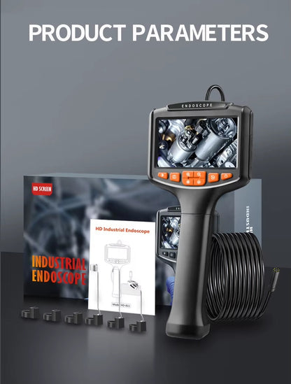 Endoscopio Automotriz con Pantalla LCD 4.3” – 1080P, IP67, Cable 10 Metros