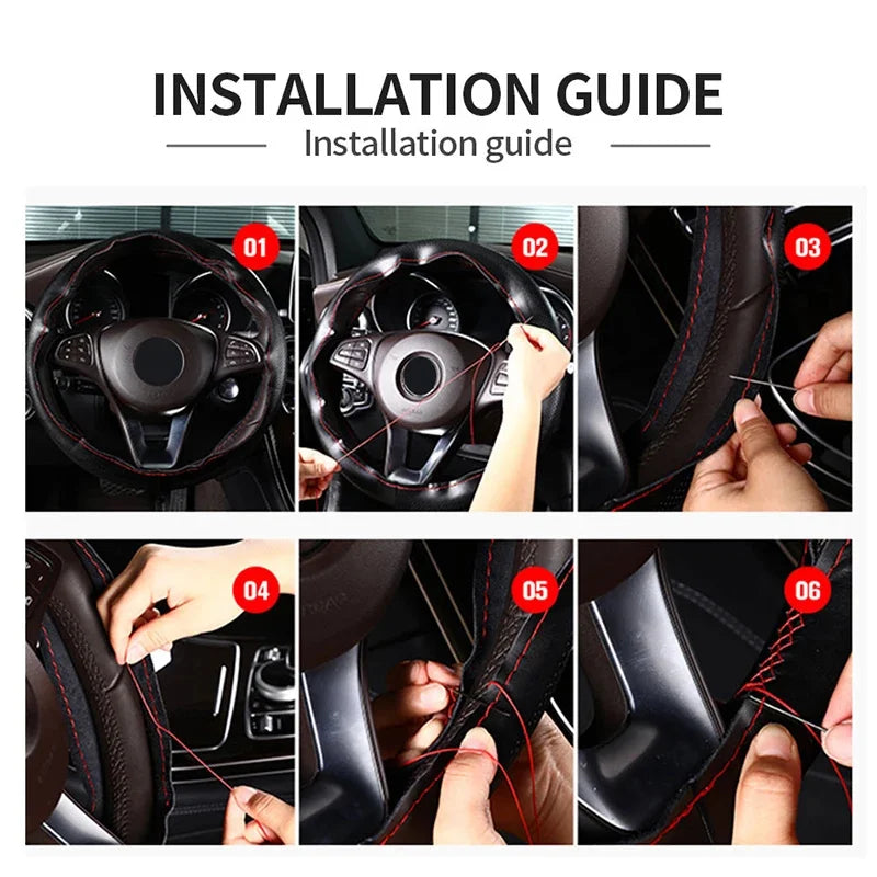 Instalación funda de volante