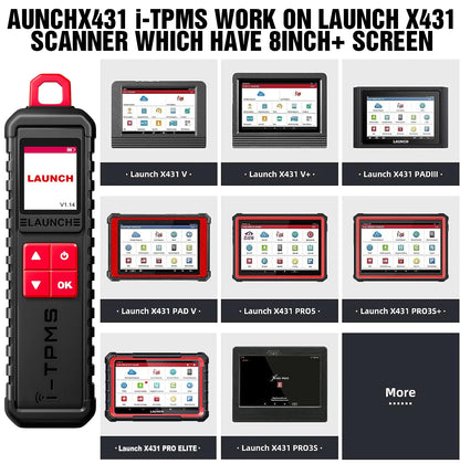 LAUNCH X431 i-TPMS – Herramienta Profesional para Sensores TPMS (315/433 MHz)