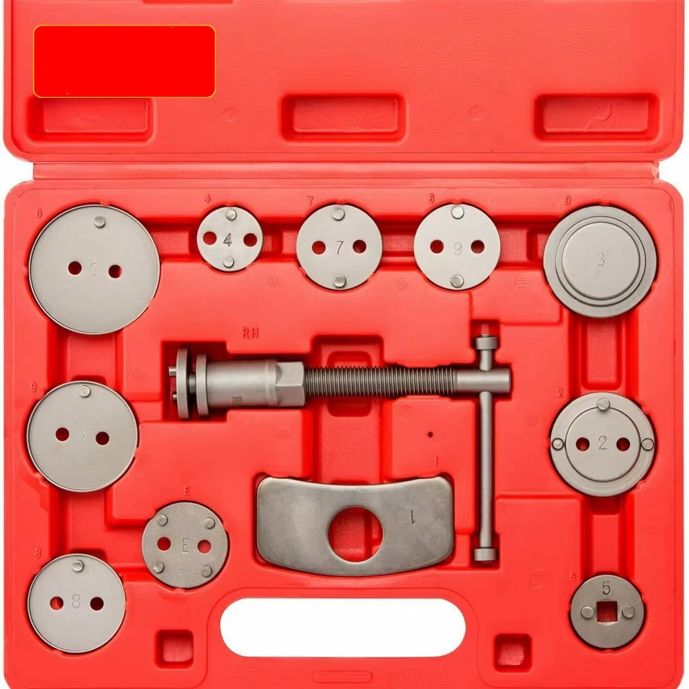Kit Compresor de Pistón de Freno 12 Piezas  Universal  Rebobinado Pinzas Traseras