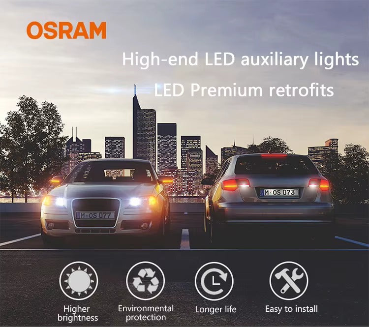 Ampolletas LED T10 OSRAM 6000K W5W 194 LEDriving SL Advance | Par