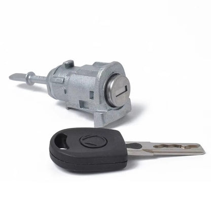 Par de Cilindros de Cerradura de Puerta con Llave – VW / Skoda / Audi (1997–2016)