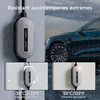 Cargador Portátil EV Tipo 2 16A 3.6KW AFYEEV Schuko Monofásico 3.5M