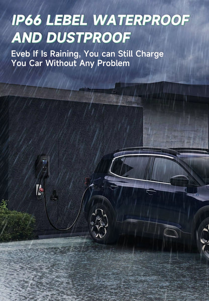 Wallbox AFYEEV 22 kW Trifásico Estación de Carga EV Tipo 2 con App Tuya