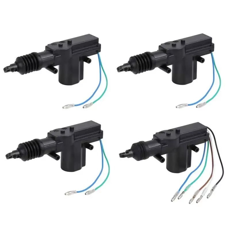 Kit Cierre Centralizado Universal 12V con Control Remoto – 4 Puertas + Apertura de Maletero