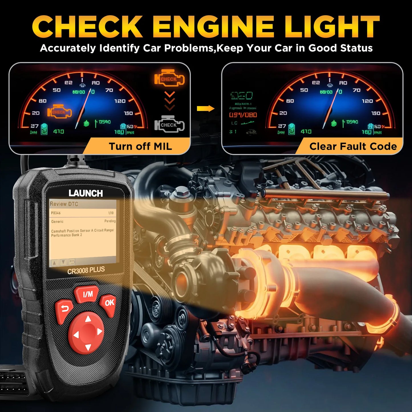 LAUNCH CR3008 PLUS OBD2