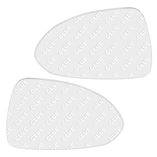 Par Cristales Retrovisores Opel / Vauxhall Corsa D &amp; E (2006-2019)