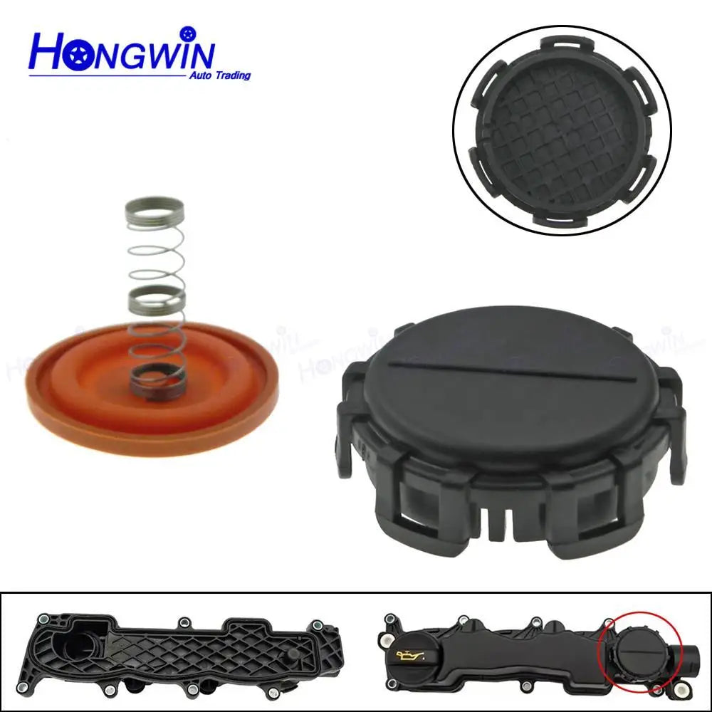Kit PCV Ford - detalle de componentes y ubicación
