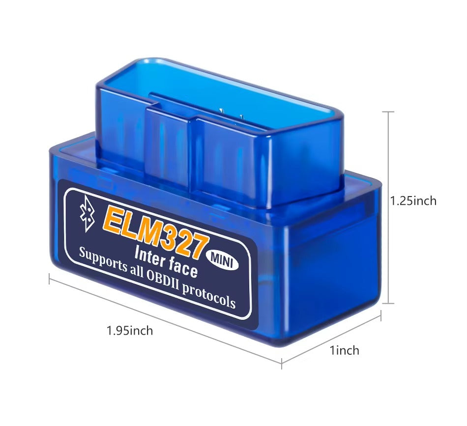 Escáner KINGBOLEN Super Mini ELM327 Bluetooth V1.5 – Diagnóstico OBD2 para Android