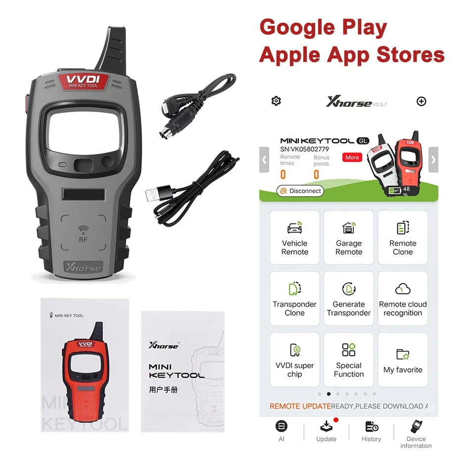 Xhorse VVDI Mini Programador de llaves de coche