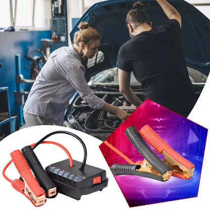 Convertidor de Batería de Litio Makita a Arrancador de Coche + USB – DIY