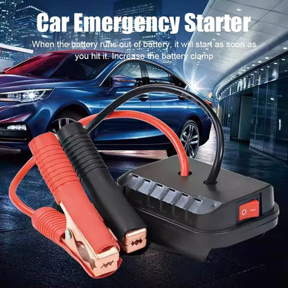 Convertidor de Batería de Litio Makita a Arrancador de Coche + USB – DIY