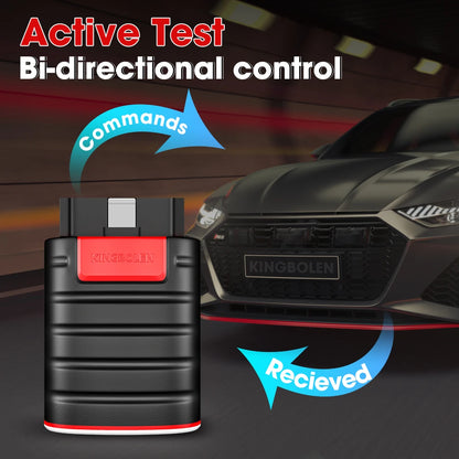 Scanner Automotriz OBD2 Kingbolen Multimarca + 1 Año Gratis