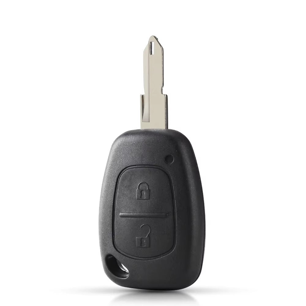 Mando a Distancia Coche PCF7946 Renault 433MHz — 2 Botones (Llave en Blanco)