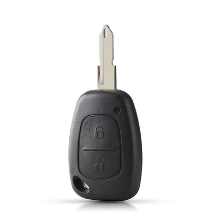 Mando a Distancia Coche PCF7946 Renault 433MHz — 2 Botones (Llave en Blanco)