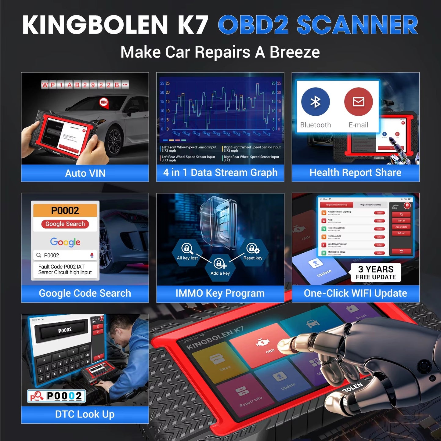KINGBOLEN K7 2025 CAN-FD
