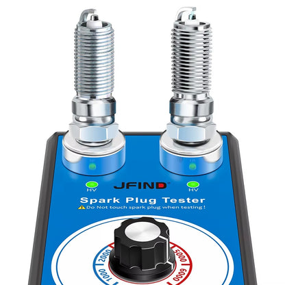 Probador de Bujías de Doble Orificio 13mm para Auto y Moto - Jfind JF109
