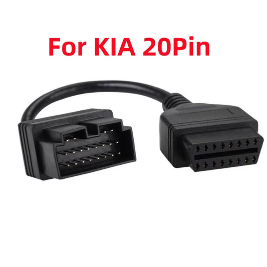 Cable Adaptador OBD1 de 20 Pines a OBD2 de 16 Pines para KIA