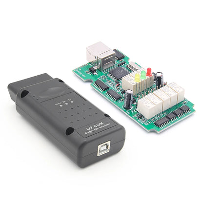 Scanner Opcom V1.99 OBD2 + Cable para Opel