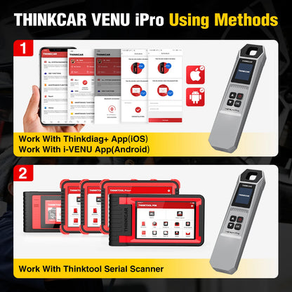 Thinkcar VENU iPRO – Escáner TPMS OBD2 Bluetooth