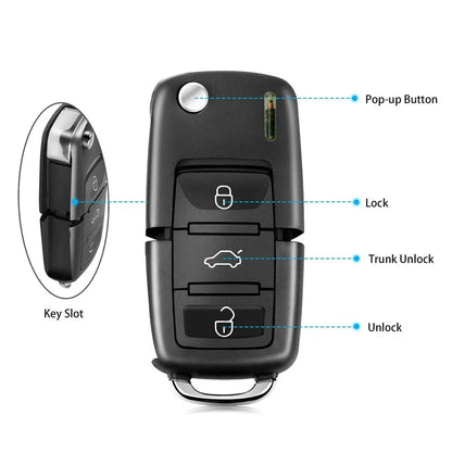 Llave remota Xhorse XKB501EN tipo VW B5 3 botones