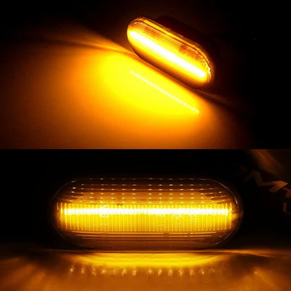 Luces Laterales LED Dinámicas de Guardabarros Ahumadas para VW (Par)