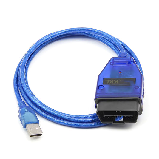 Cable Escáner VAG-COM KKL 409.1 OBD2 USB – VOLKSWAGEN, Audi, Seat, Skoda
