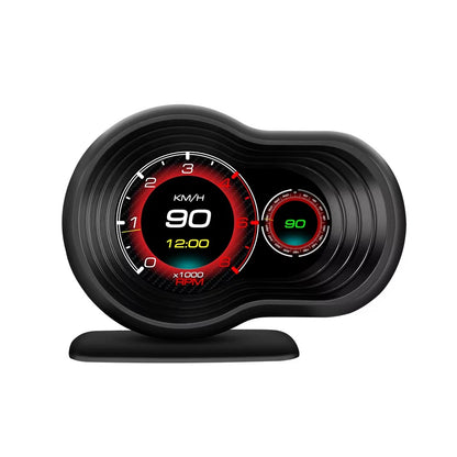 Medidor Digital Inteligente OBD2 HUD P12 – Velocidad, Diagnóstico y Computador de Viaje