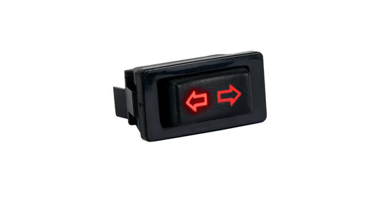 Interruptor Universal Ventanilla Eléctrica 5 Pines – 12V DC / 20A con Luz Roja