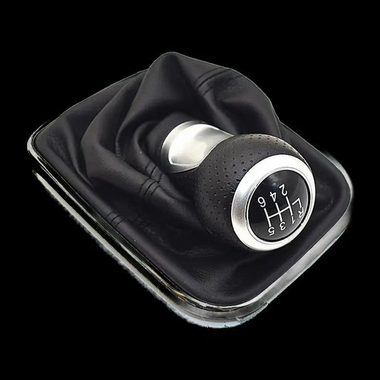 Pomo cambios VW MK4 6 velocidades aro plateado