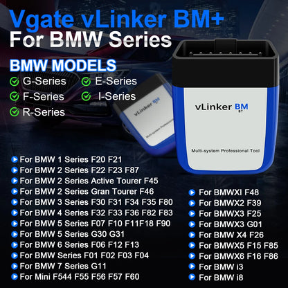 Vgate VLinker BM+ - vista 3