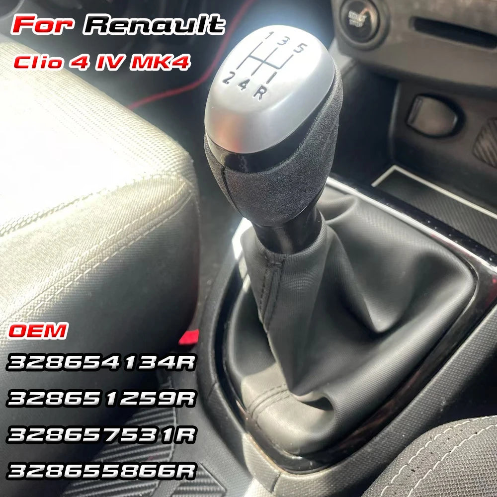 Pomo palanca de cambios Renault Clio IV 5 velocidades