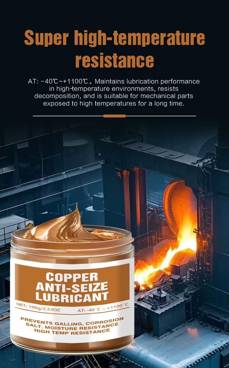 Grasa de Cobre 100g Alta Temperatura Antigripante Automotriz