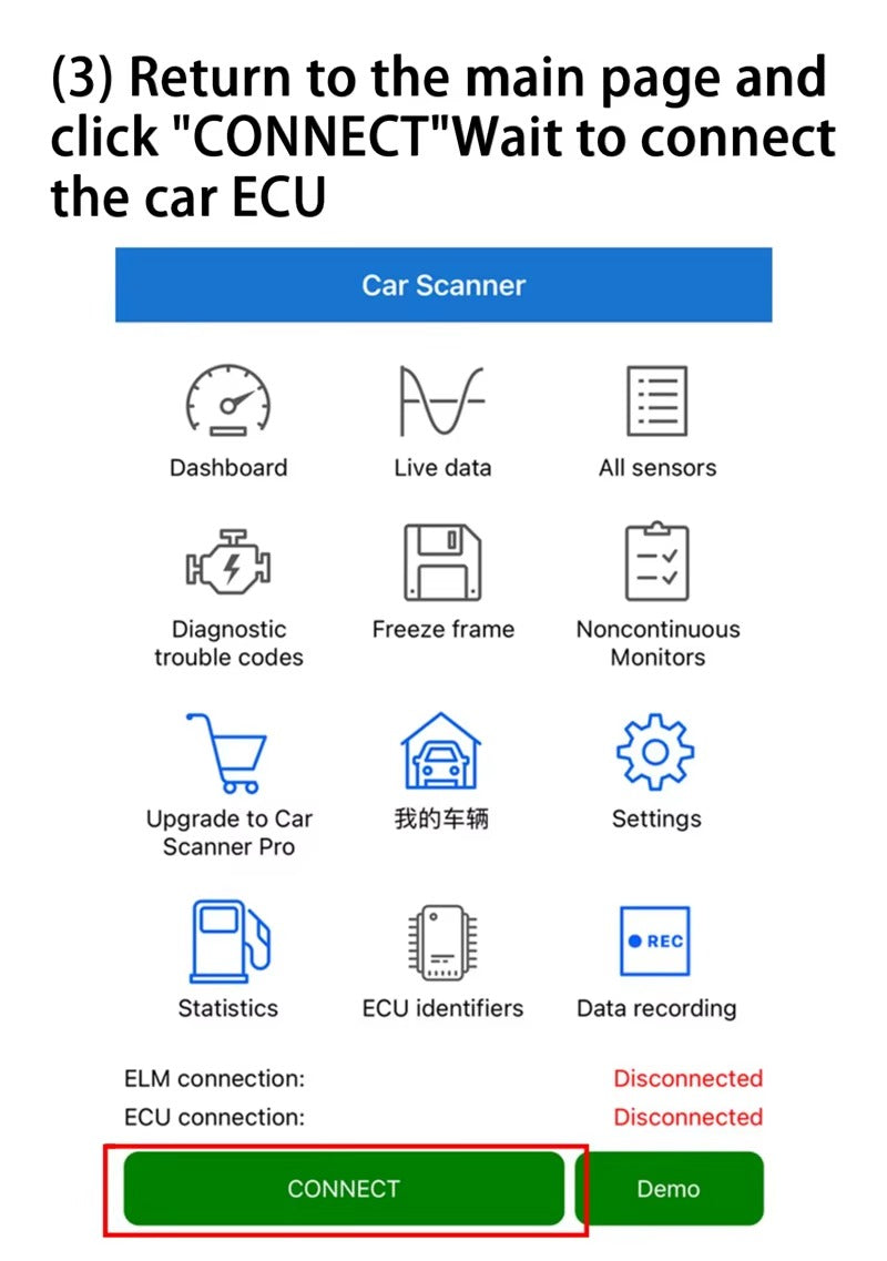 Escáner OBD2 ELM327 V2.1 Bluetooth Diagnóstico Automotriz Android iOS Windows