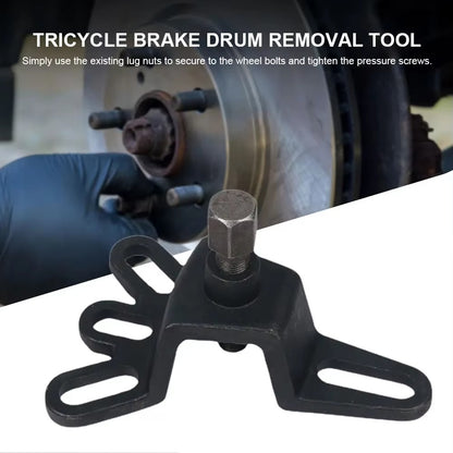Extractor Universal de Tambor de Freno de 4 Orificios para Motocicleta y Triciclo