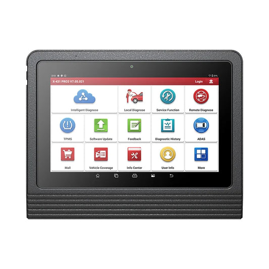 LAUNCH X431 V+ PRO 10” V4.0 (PRO3 V5.0) —ECU CODING / 36 FUNCIONES RESET / Mapa Topologico