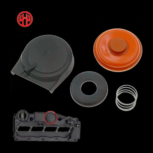 Kit Reparación Membrana Tapa Válvula PCV OEM 03L103469L VW Beetle Eos Golf Jetta Passat 2.0 TDI